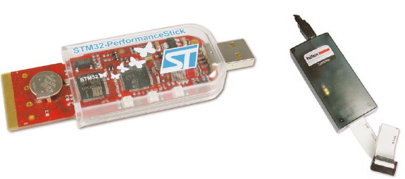 Performance Stick компании Hitex - весьма недорогое оценочное средство для МК STM32