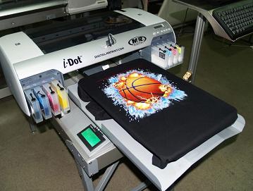Прямая печать на футболках